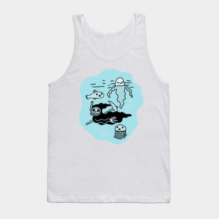 Ghost Death Ocean Tank Top